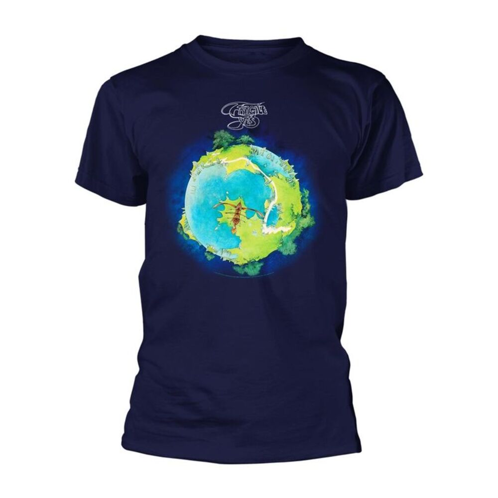 Yes Unisex Adult Fragile T-Shirt / Blue
